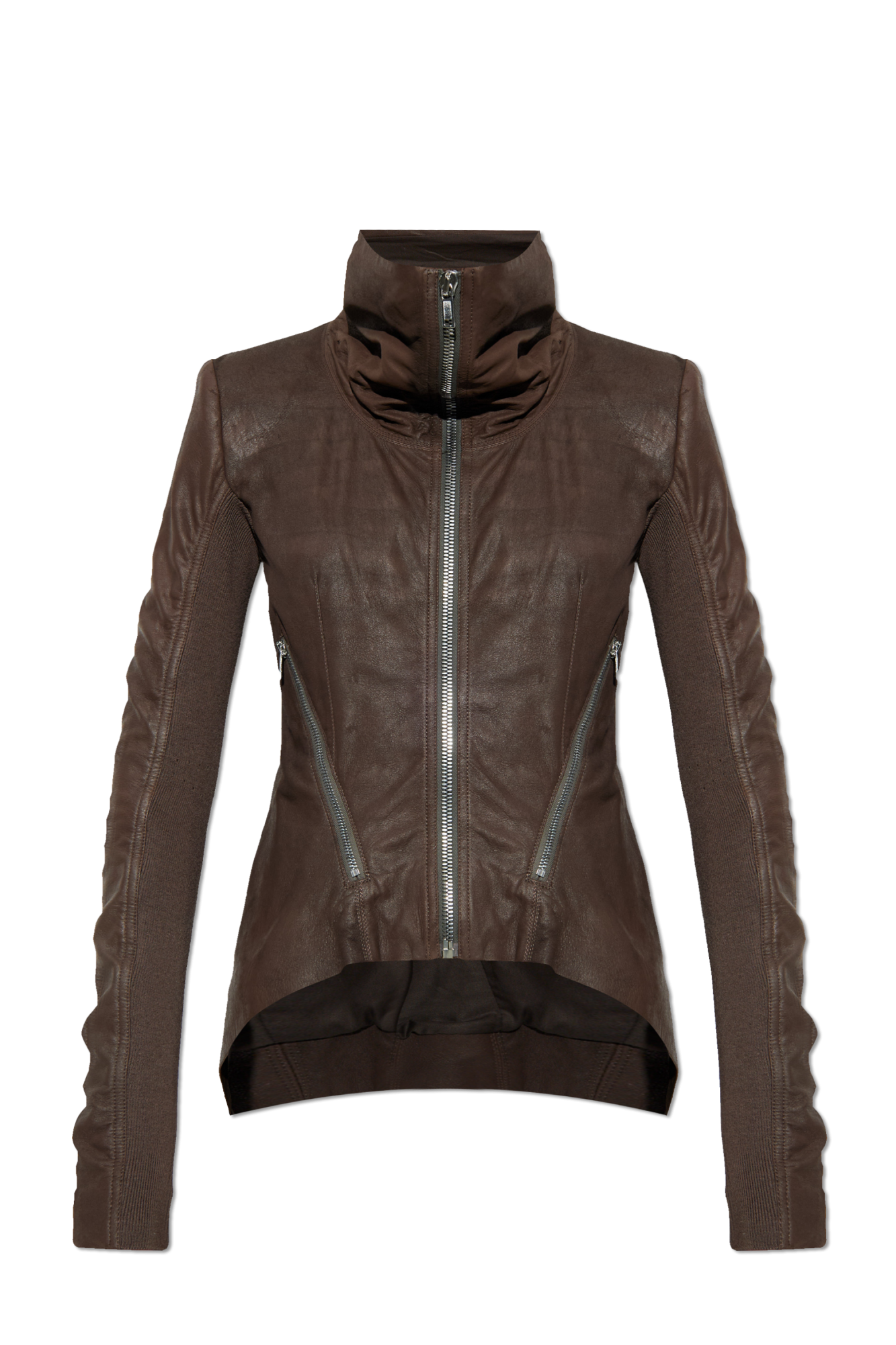 Rick Owens 'Naska' leather jacket | Women's | Vitkac